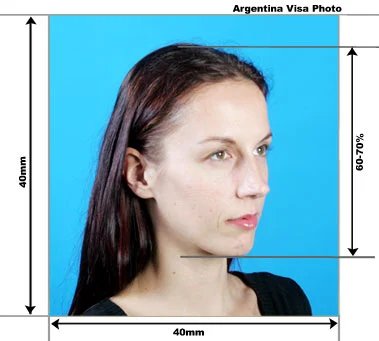 Argentina passport photo